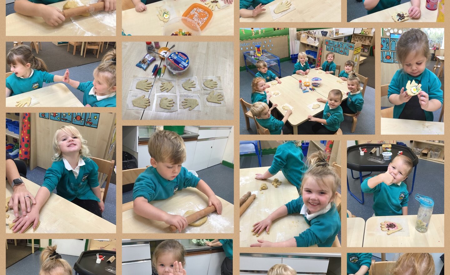 Image of Hand print biscuits!